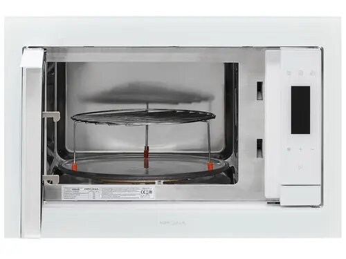 Встраиваемая микроволновая печь KRONA ESSEN 60 WH DOTS белый (31 л, диспл, гриль)
