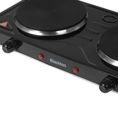 Плита  настольная электрическая BLACKTON Bt HP218B черный (2 конф, чугун)