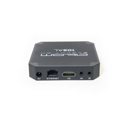 Смарт приставка ATOM-108AL (Android TV Box), Allwinner H313, 1/8Gb, АTOMevolution (10800)