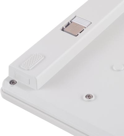 Комплект (клавиатура+мышь) OKLICK 240M, USB, беспроводной, белый