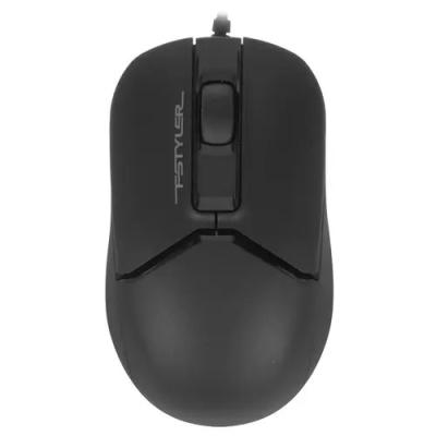 Клавиатура + мышь A4Tech Fstyler F1512 клав:черный мышь:черный USB (F1512 BLACK)