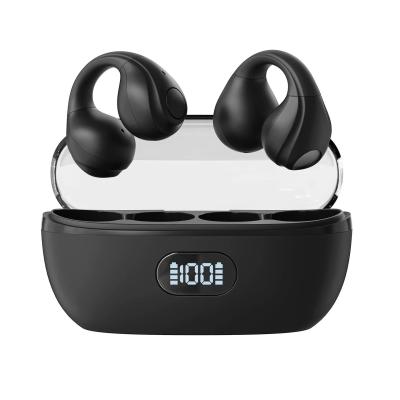 Наушники TWS BREAKING BT-04 Clips, LED, Bluetooth 5.3 черный (25537)