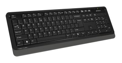 Клавиатура + мышь A4TECH Fstyler FG1010S черный/серый черный/серый USB беспроводная Multimedia (FG1010S GREY)
