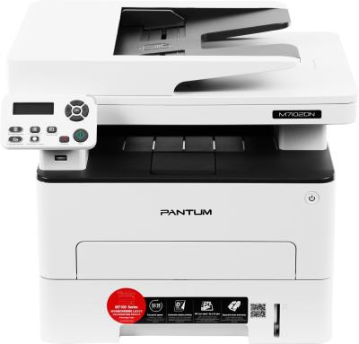 МФУ лазерный PANTUM M7102DN A4 Duplex Net серый