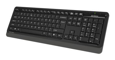 Клавиатура + мышь A4TECH Fstyler FG1010S черный/серый черный/серый USB беспроводная Multimedia (FG1010S GREY)