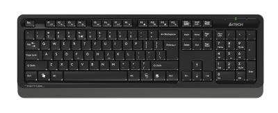 Клавиатура + мышь A4TECH Fstyler FG1010S черный/серый черный/серый USB беспроводная Multimedia (FG1010S GREY)
