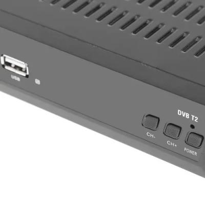 Цифровой ресивер DVB-T2 СИГНАЛ HD-600RU черный