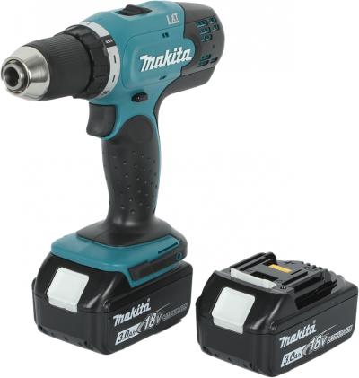 Дрель-шуруповерт MAKITA DDF453RFE аккум. патрон:быстрозажимной (кейс в комплекте)