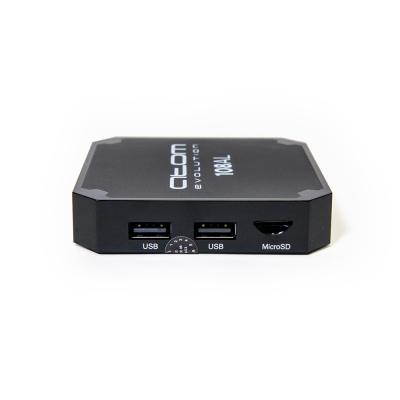 Смарт приставка ATOM-108AL (Android TV Box), Allwinner H313, 1/8Gb, АTOMevolution (10800)