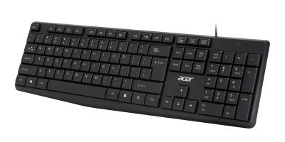 Клавиатура + мышь ACER OMW141 клав:черный мышь:черный USB (ZL.MCEEE.01M)