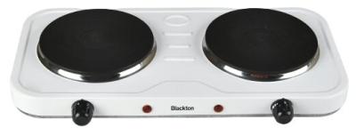 Плита  настольная электрическая BLACKTON Bt HP217W белый (2 конф, чугун)