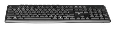 Клавиатура + мышь OKLICK 225M клав:черный мышь:черный USB беспроводная Multimedia (1454537)