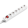 Сетевой фильтр BURO 600SH-3-W 3м (6 розеток) белый