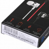 Наушники вкладыши OKLICK HP-S-210 1.2м красный проводные 