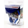 Наушники накладные THOMSON HED1105BL 1.2м синий/белый проводные (оголовье)