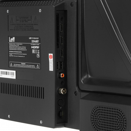 Телевизор LED LEFF 32H680T HD Smart (Салют) черный
