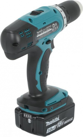 Дрель-шуруповерт MAKITA DDF453RFE аккум. патрон:быстрозажимной (кейс в комплекте)