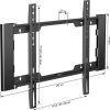 Кронштейн HOLDER LCD-F4915-B черный (фиксированный) 32-55", до 45 кг