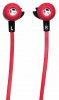 Наушники вкладыши OKLICK HP-S-210 1.2м красный проводные 
