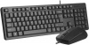 Клавиатура + мышь A4TECH KR-3330 черный черный USB