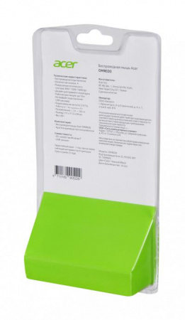 Мышь ACER OMR030 черный оптическая (1600dpi) беспроводная USB (3but) (ZL.MCEEE.007)