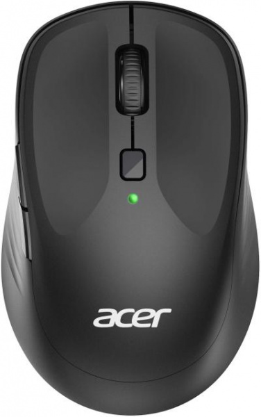Мышь ACER OMR300 черный оптическая (1600dpi) беспроводная USB (6but) (ZL.MCECC.01R)