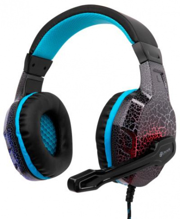 Наушники с микрофоном OKLICK HS-L400G ZEUS черный 1.8м мониторы