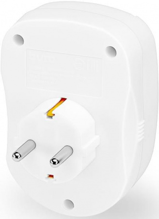 Сетевой фильтр BURO 100SH-Plus-W (1 розетка) белый (коробка)