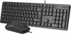 Клавиатура + мышь A4TECH KR-3330 черный черный USB