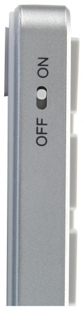 Клавиатура OKLICK 855S серебристый USB беспроводная BT/Radio slim Multimedia (1696464)