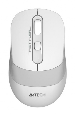 Клавиатура + мышь A4TECH Fstyler FG1010S белый/серый белый/серый USB беспроводная Multimedia (FG1010S WHITE)