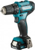 Дрель-шуруповерт MAKITA DF333DWAE аккум. патрон:быстрозажимной (кейс в комплекте)
