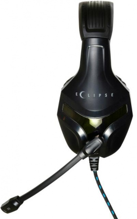 Наушники с микрофоном OKLICK HS-L370G ECLIPSE черный 1.9м мониторы