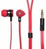 Наушники вкладыши OKLICK HP-S-210 1.2м красный проводные 